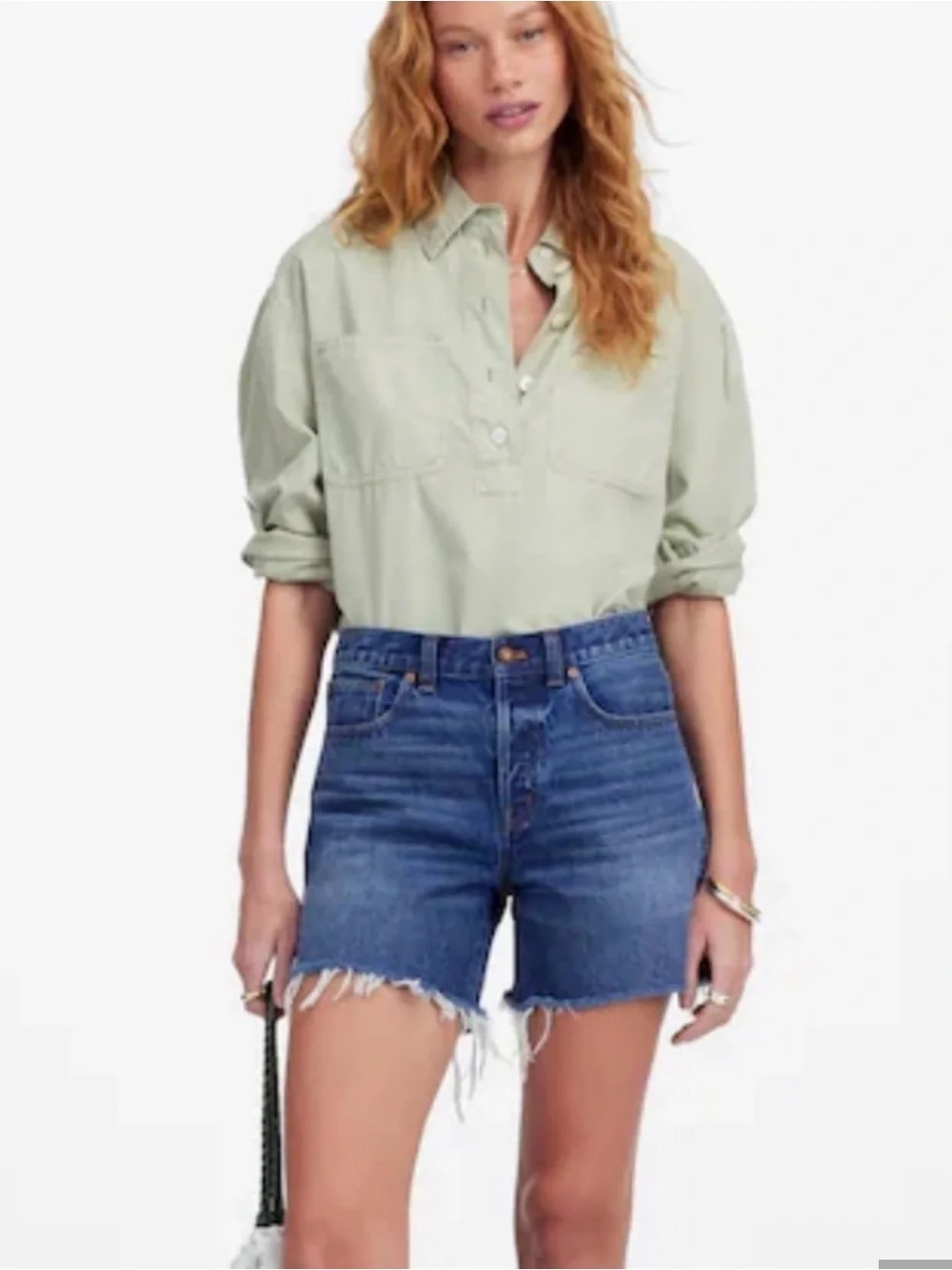 Madewell Brynn Denim Shorts Size 26